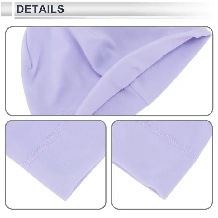 X Autohaux Chapeau de Cyclisme Chaud Respirant Violet 8,07"x10,63" 1 Pièces