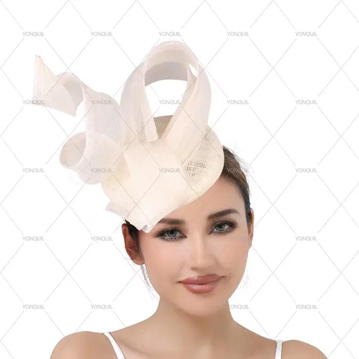 Sinamay – chapeau fascinateur en maille pour femmes