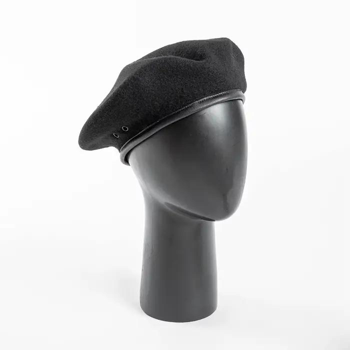 Béret de soldats en laine unisexe multifonctionnel, casquette de protection militaire avec œillet ventilé et réglage de taille pour quatre saisons