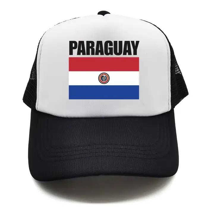 Casquettes de baseball avec drapeau du Paraguay pour hommes et femmes