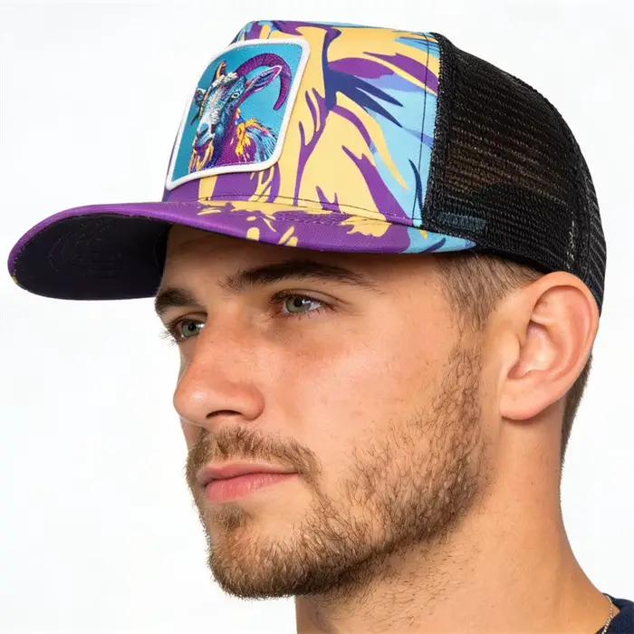 Casquette de baseball respirante en maille avec lettres brodées pour hommes et femmes casquette snapback chapeau de soleil d'extérieur pour papa et camionneur occassions décontractées et sportives