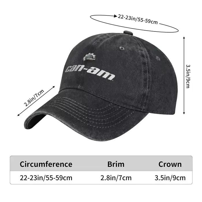 Casquette de Baseball avec Logo Vintage BRP ATV Can-Am pour hommes et femmes