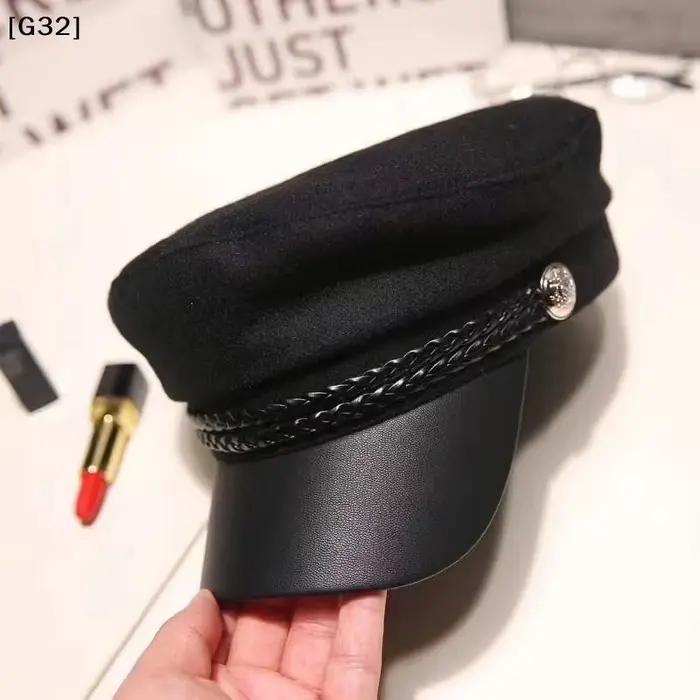 Béret de style vintage pour femme
