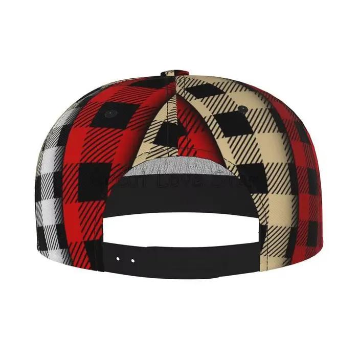 Ensemble de bûcheron Buffalo Plaid casquette de Baseball pour hommes adultes