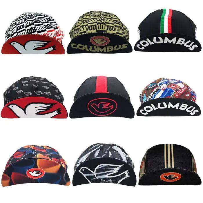 Columbus casquette de cyclisme Gorra Ciclismo chapeau de vélo respirant Polyester casquettes