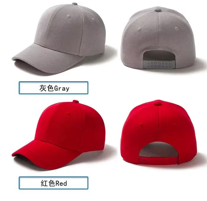Casquette de Baseball avec Logo brodé pour hommes et femmes