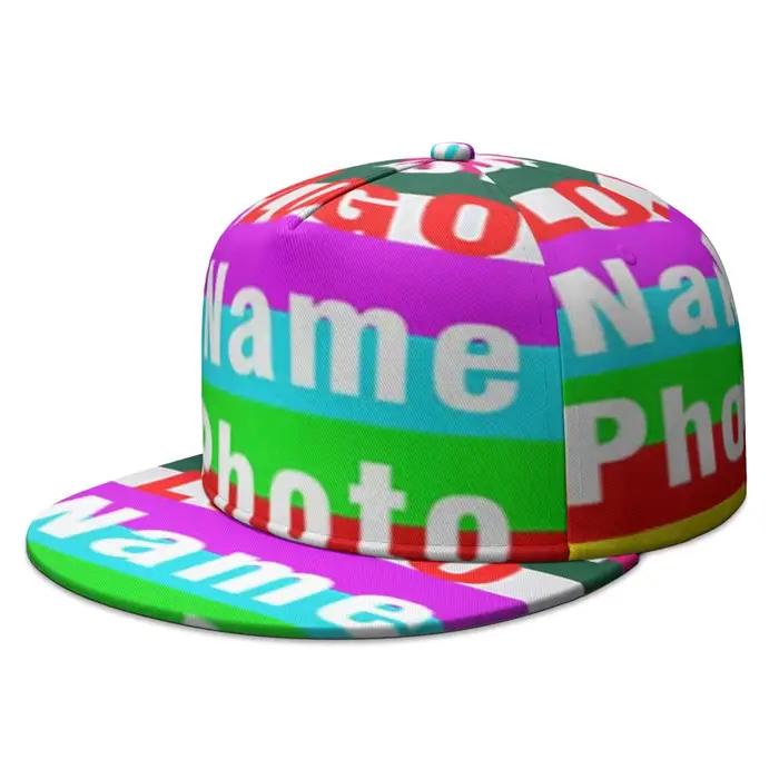 Argentine gratuit nom personnalisé numéro Logo casquette à bords plats voyage pays gymnases Ar drapeaux espagnol nation