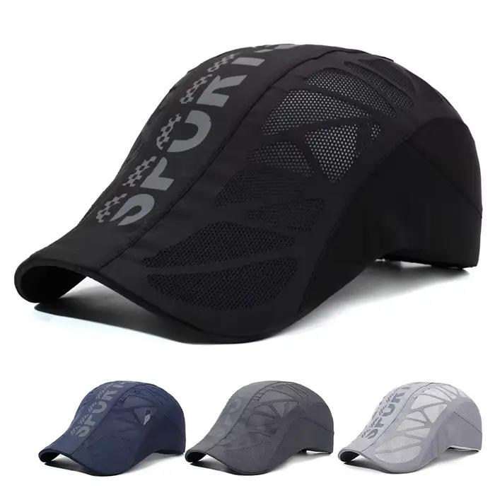 Nouvelle Arrivée Été Casquette de Baseball Homme avec Lettres SPORT sur le Panneau Avant