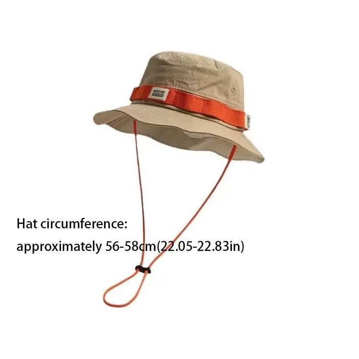 Chapeau de pêcheur Vintage contrasté de voyage pour hommes et femmes