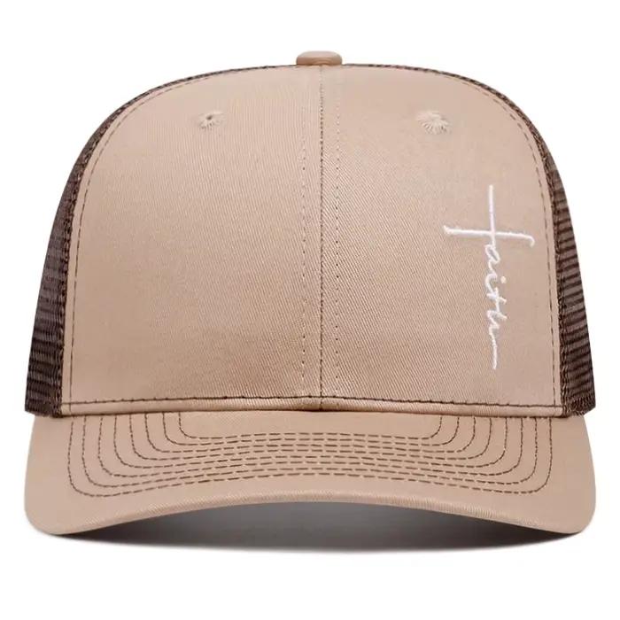 Chapeau de baseball imprimé légèrement incurvé avec broderie croisée pour femmes et hommes