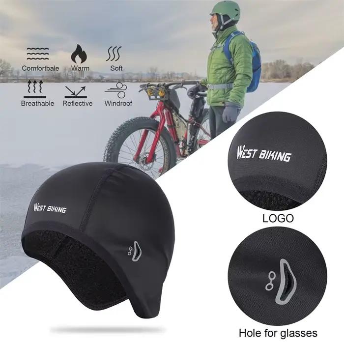WEST BIKING – casquettes de cyclisme chaudes en polaire