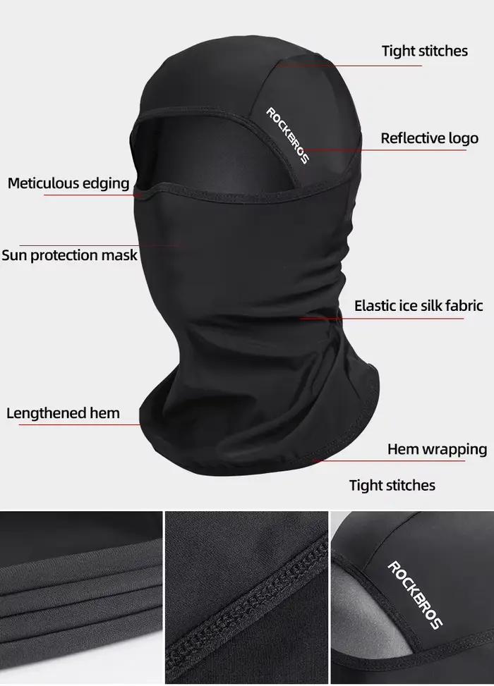 ROCKBROS été glace soie vélo casquettes Anti-UV Protection solaire respirant