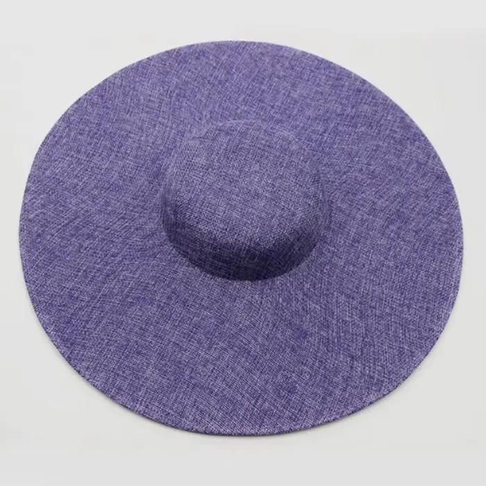 Mode dames 38CM rond Fascinators Beses coiffure de mariage