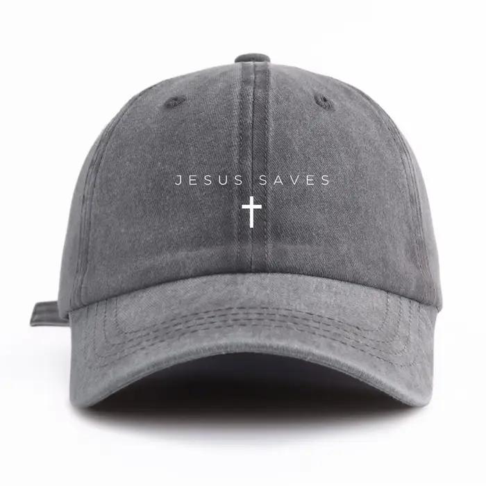 Casquette de Baseball JESUS SAVES Casquette de Père Style Vintage Décontracté Adulte Occasions Spéciales