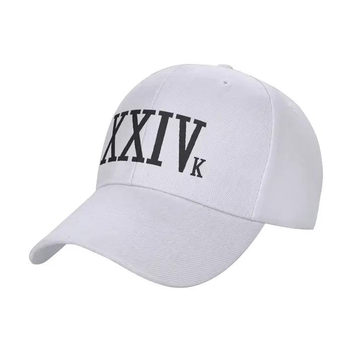 Casquettes de baseball avec graphiques de portrait du chanteur Bruno Mars
