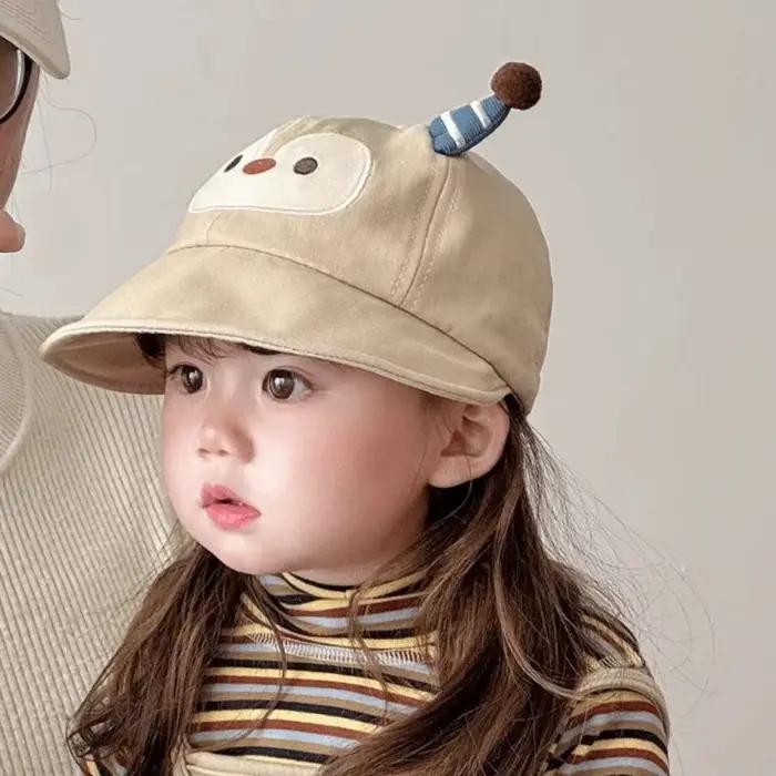 Casquette de baseball pour bébé à motif pingouin