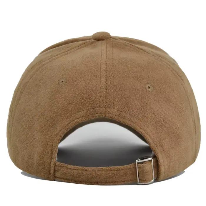 Casquettes de Baseball rétro en daim solide pour hommes femmes printemps automne rue Snapback Hip Hop chapeau réglable fausse fourrure crème solaire visière casquette