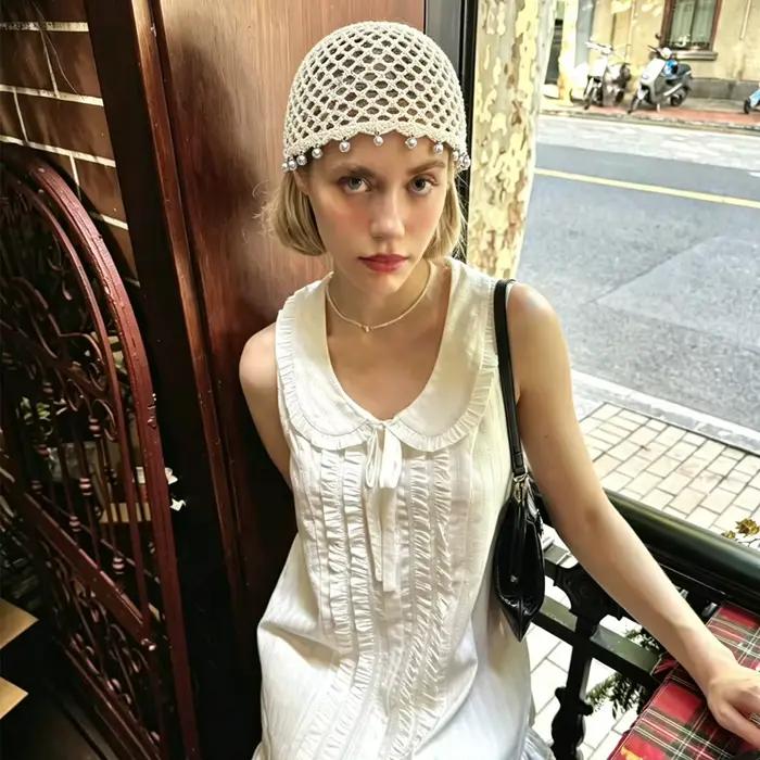 Chapeau en coton respirant pour femmes