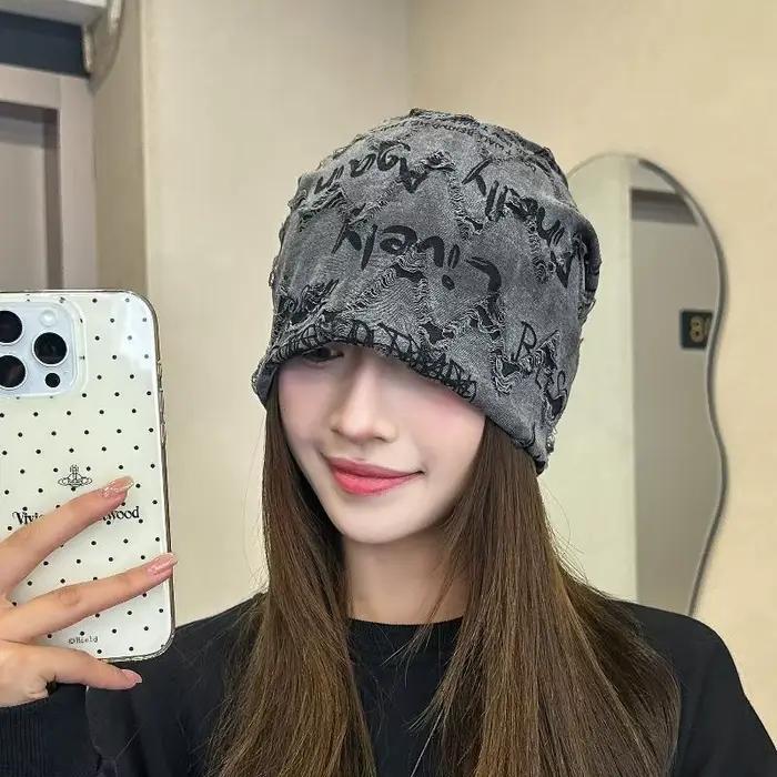 1 pièces mode Hip Hop bonnets chapeaux pour hommes femmes printemps été mince unisexe Streetwear Style ample