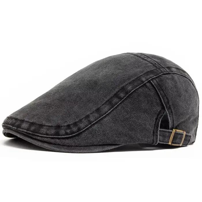 Nouveau Béret Vintage en Coton pour Hommes et Femmes