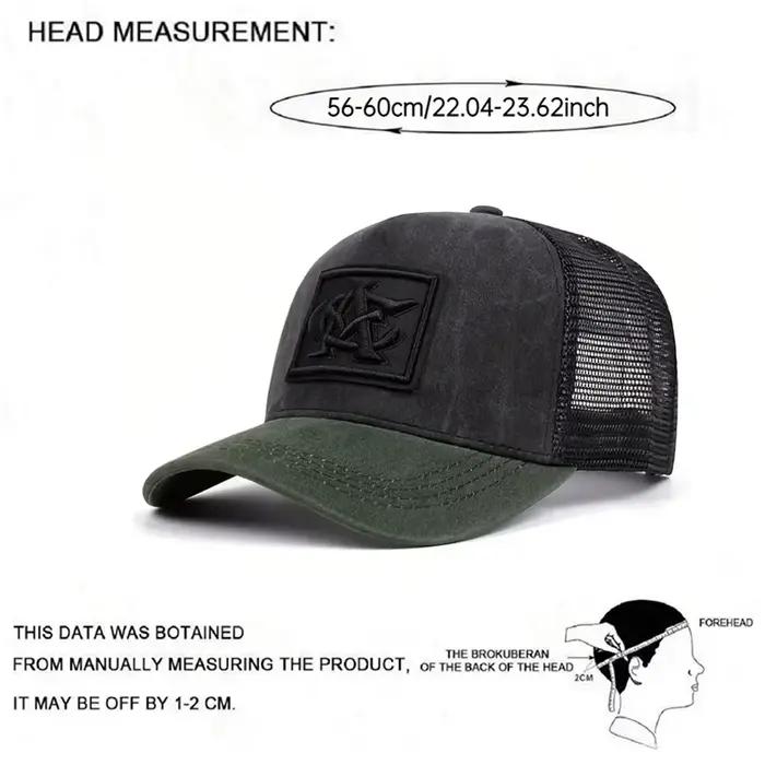 2025 personnalisé mode nouveau chapeau de baseball CA brodé maille