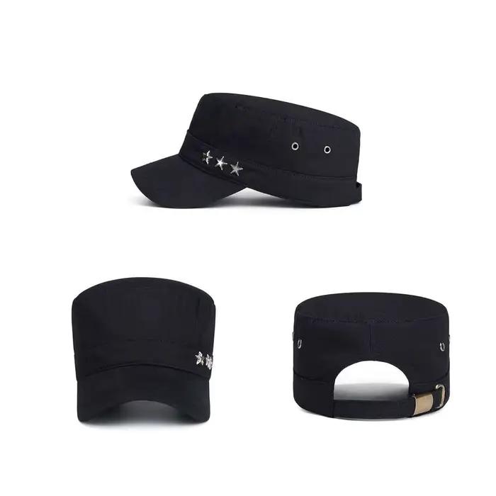 Casquette de baseball réglable en coton pour homme