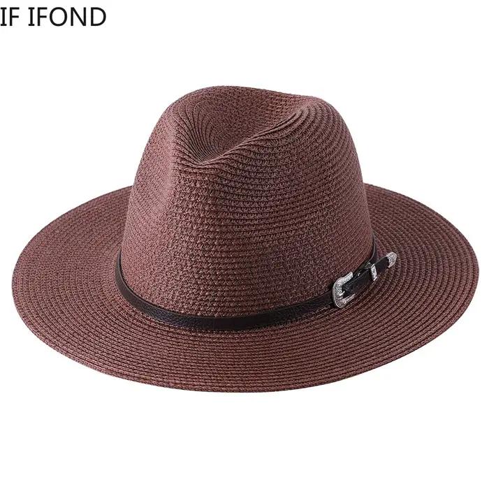 Chapeau de paille de grande taille 60CM pour parents et enfants