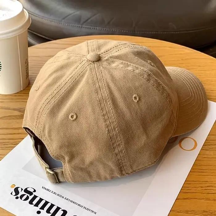 JK – casquette de Baseball brodée avec lettres coréennes pour hommes et femmes