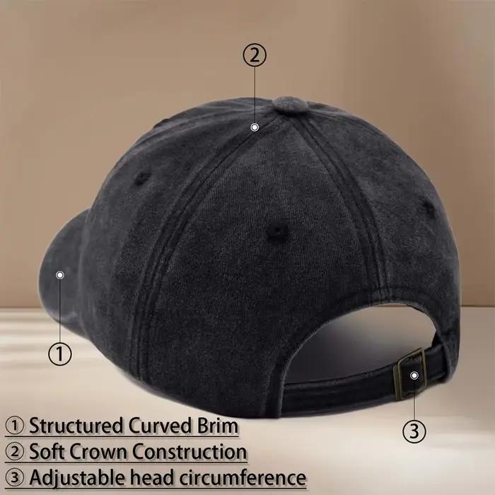 C'est une casquette de baseball tendance et minimaliste avec un motif d'aigle marron