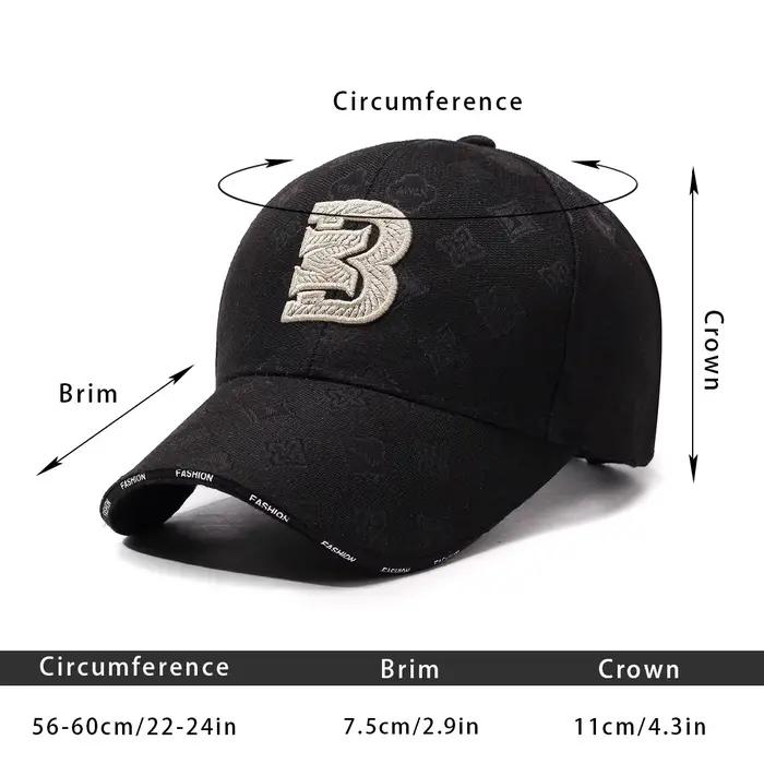 Casquettes de baseball adaptées aux hommes et aux femmes