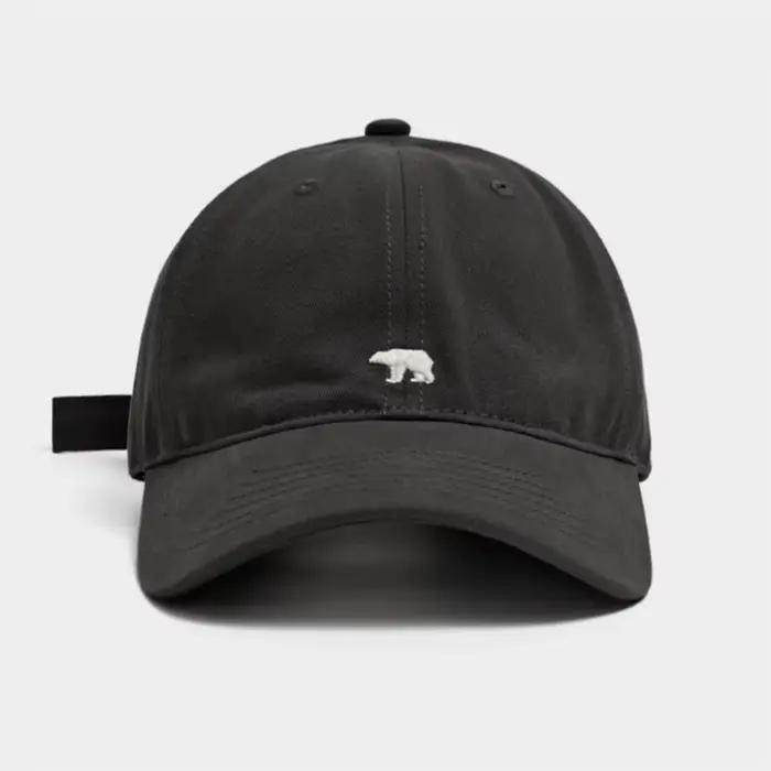 Casquette de baseball élégante brodée motif ours