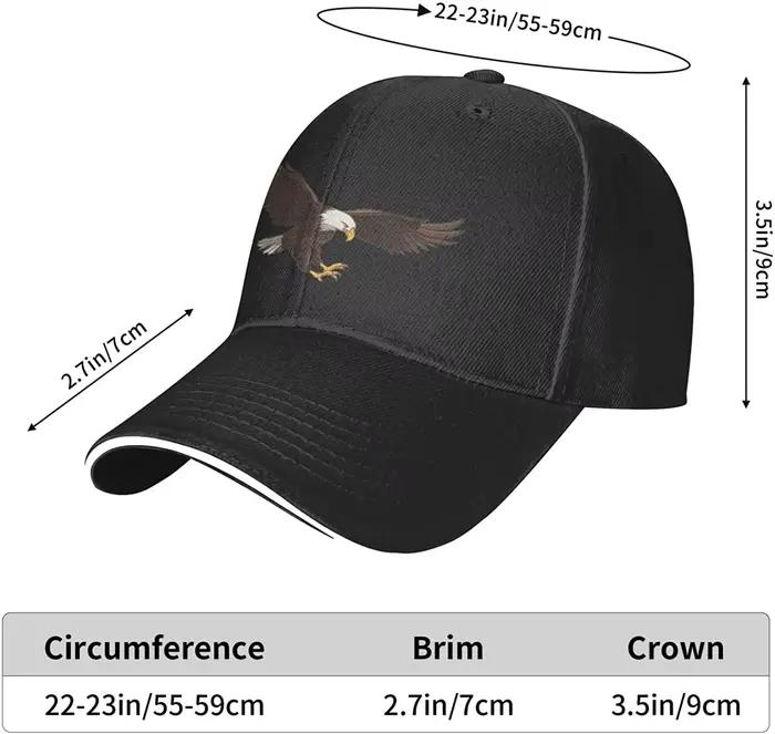 Casquette de baseball Eagle pour hommes et femmes