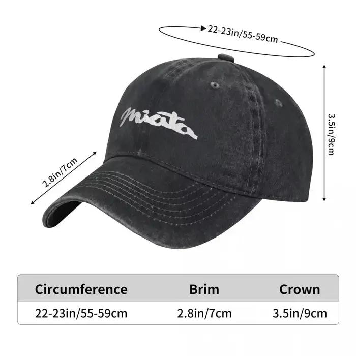 Casquette de Baseball blanche avec Logo Miata Original