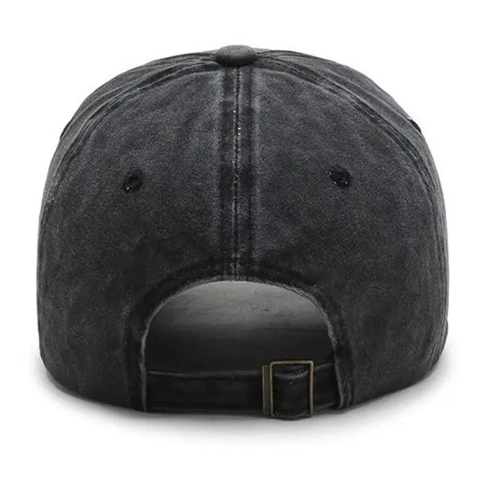 Casquette de baseball unisexe en coton solide style sport pour hommes et femmes occasion extérieure tout l'année hip hop