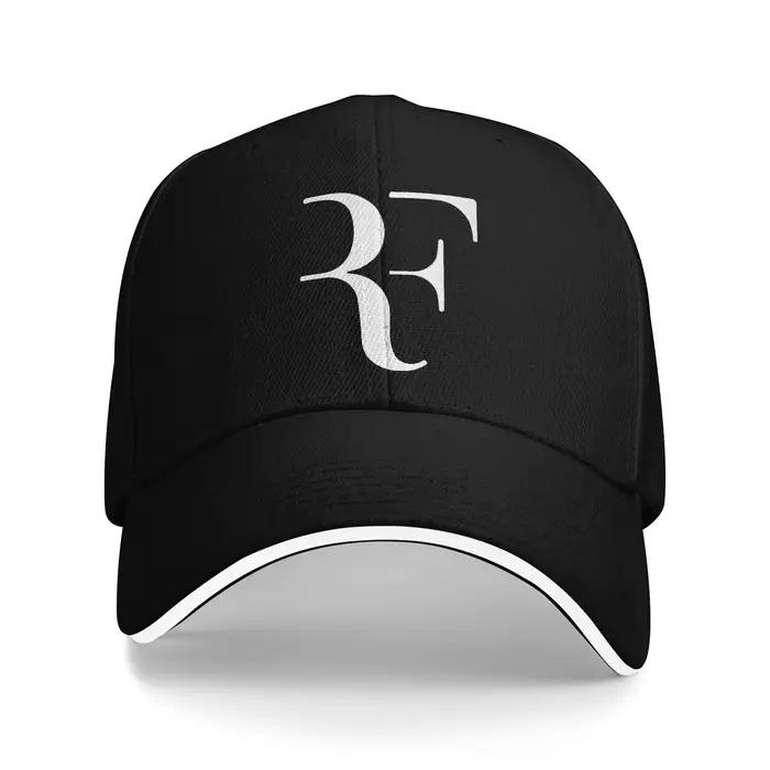 Casquette de Baseball décontractée avec lettres RF blanches