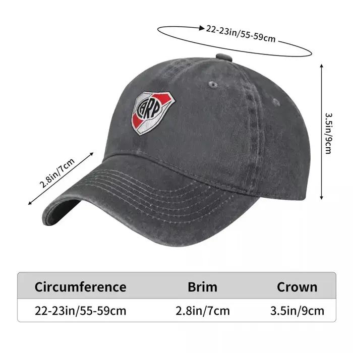 Casquette de Baseball avec plaque de rivière pour hommes et femmes
