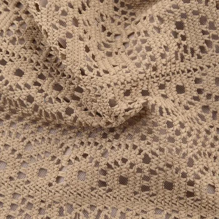 Chapeau en dentelle tricotée légère pour femmes