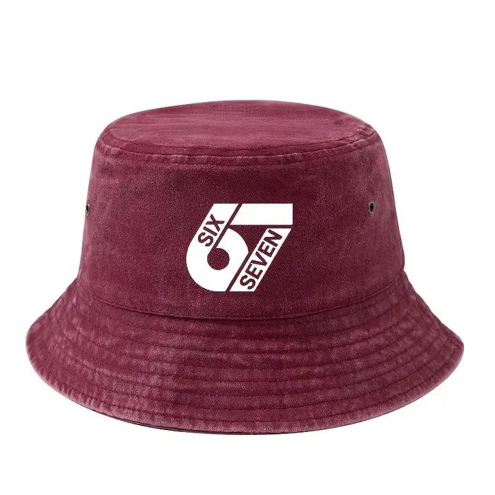 Chapeau Bob Unisexe Imprimé SIX SEVEN (170-180 cm)