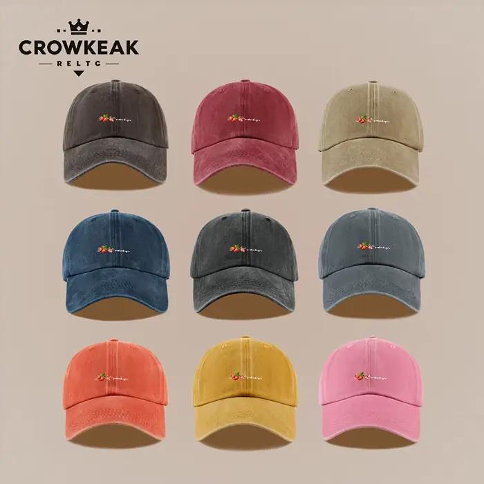 Casquette de baseball à imprimé fraises