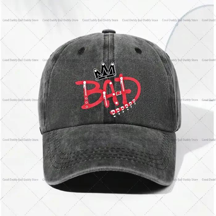 Casquettes de baseball en maille The King of Dance MJ pour hommes et femmes
