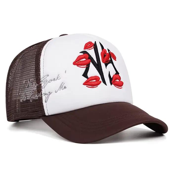 Nouvelle Casquette Tendance 2026 en Maille avec Broderie NY Lipprint