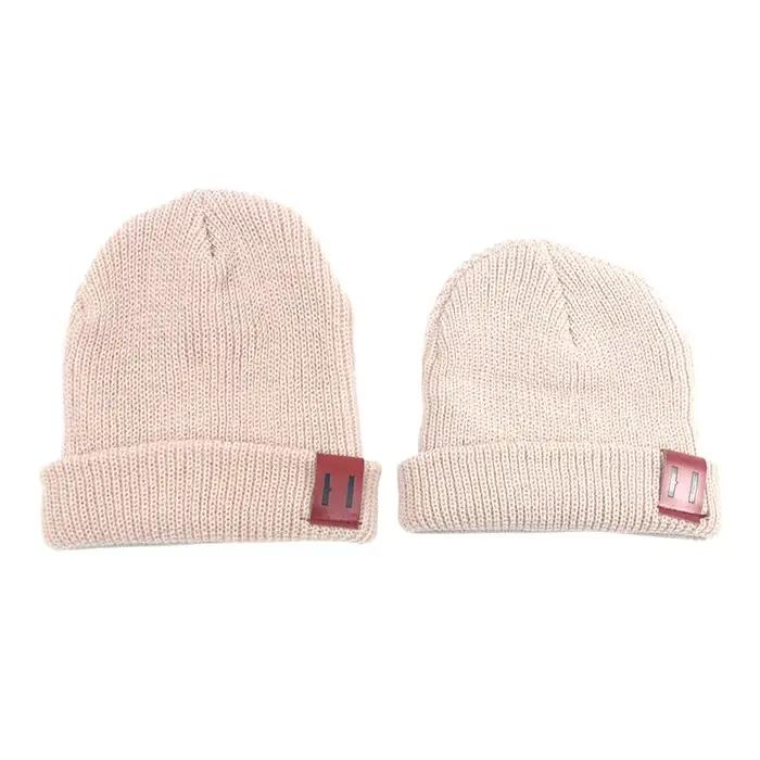 Chapeau en tricot pour bébé