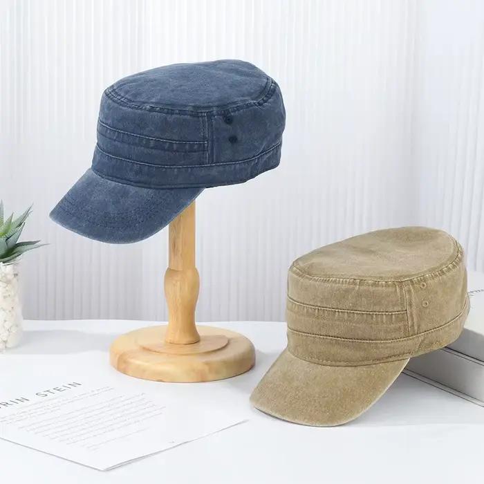 Casquette de baseball en denim à grosse tête pour hommes et femmes