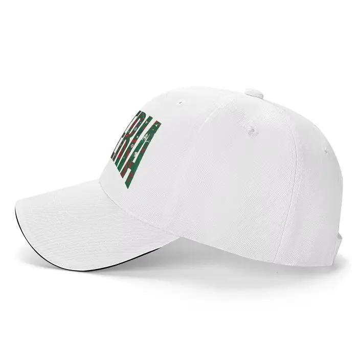 Casquette de baseball unisexe d'extérieur avec drapeau algérien