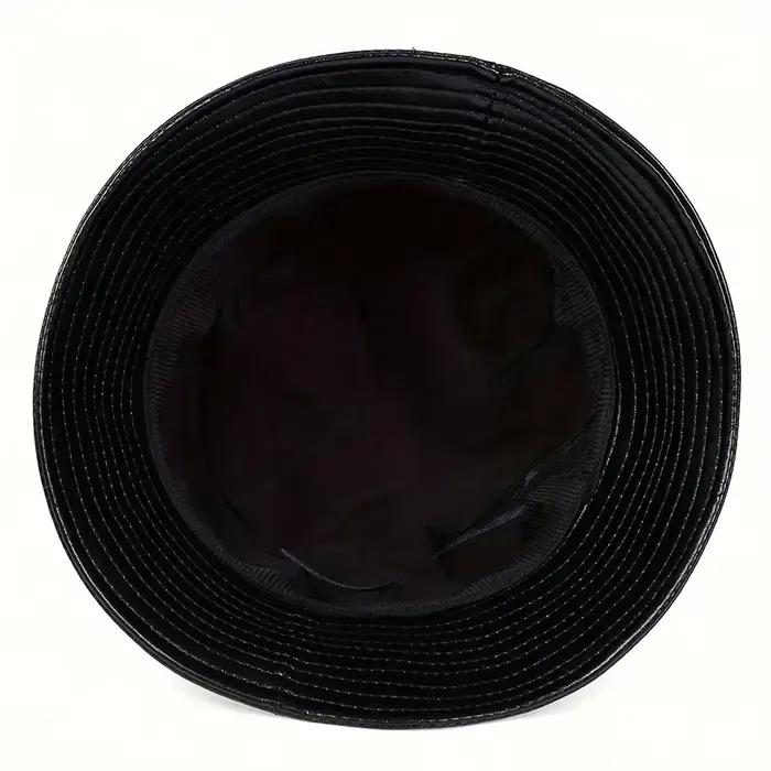 Chapeau unisexe en cuir solide pour homme et femme chapeau de protection solaire chapeau de voyage en plein air chapeau de pêche occassions spéciales et tous les jours