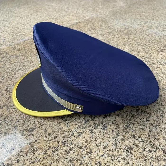 1 chapeau plat bleu mignon à la mode pour toutes les saisons | Fête de carnaval de cosplay pour les fêtes