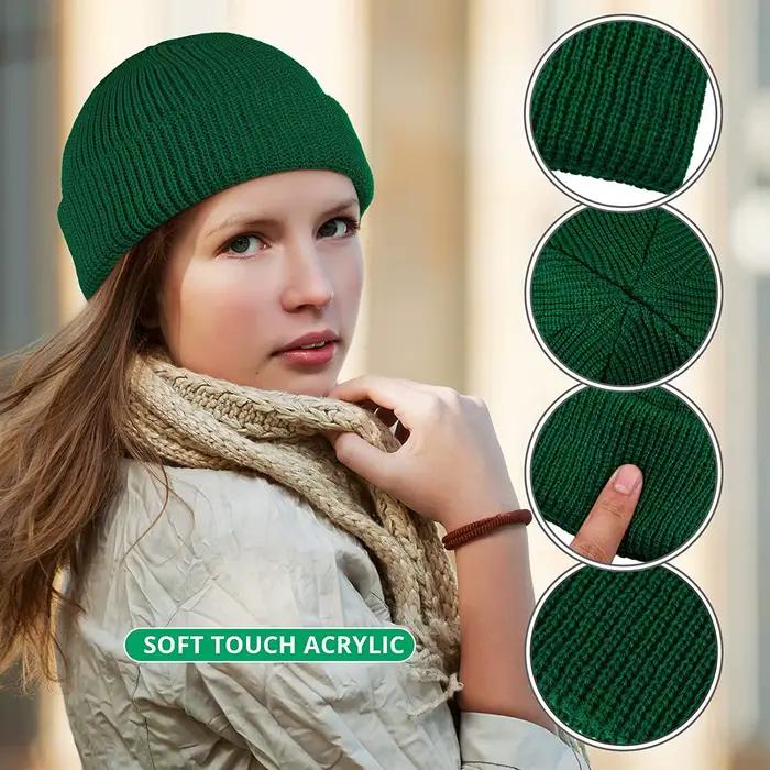 Bonnet en tricot unisexe pour homme et garçon