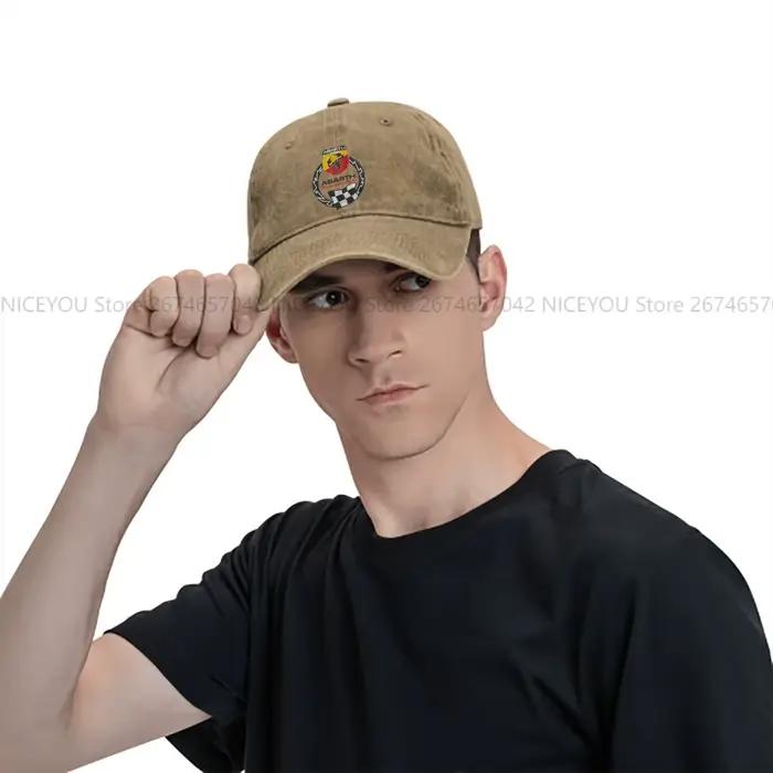Casquette d'été pare-soleil Vintage Hip Hop casquettes Abarth Scorpion Cowboy chapeau chapeaux à pointe