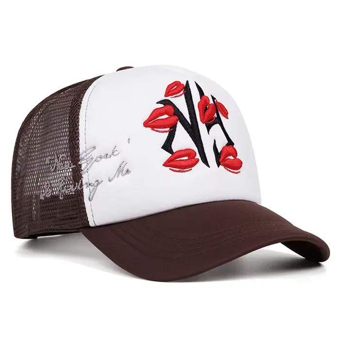 Nouvelle Casquette de Baseball 2026 NY avec Broderie Effet Trace de Lèvres