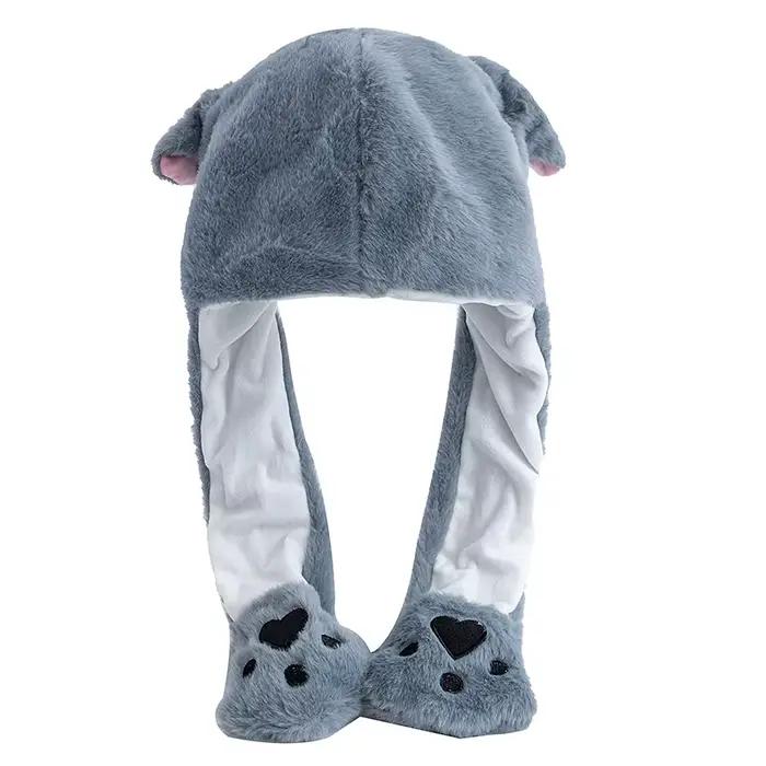 Nouveau Style unisexe drôle oreille chapeau Animal éléphant Couple mignon